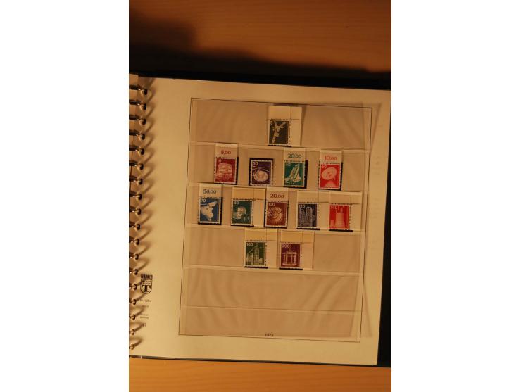 1946/91, ungebrauchte/postfrische und gestempelte Sammlung, dabei Bund und Berlin vielfach mit den frühen Ausgaben, dazu bess