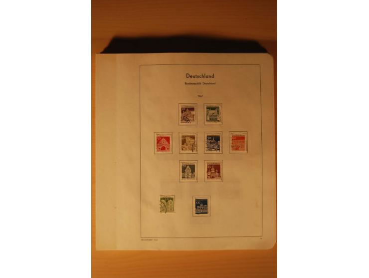 1946/91, ungebrauchte/postfrische und gestempelte Sammlung, dabei Bund und Berlin vielfach mit den frühen Ausgaben, dazu bess
