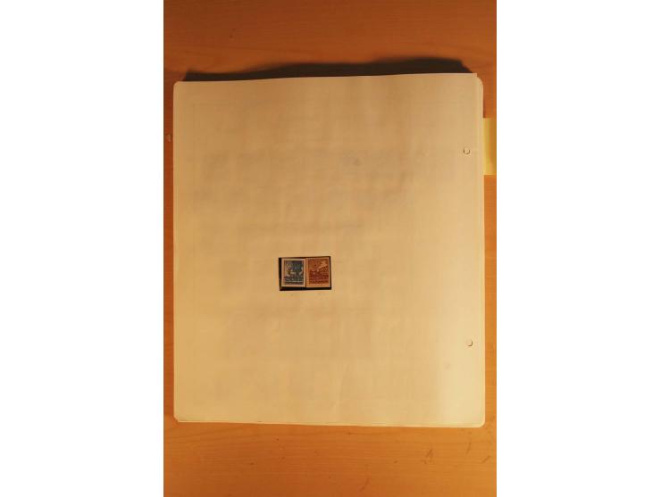 1945/49, vorwiegend postfrische Sammlung mit zahlreichen besseren Werten, spezialisiert zusammengetragen mit einer Vielzahl a