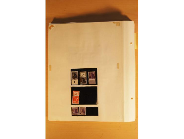 1945/49, vorwiegend postfrische Sammlung mit zahlreichen besseren Werten, spezialisiert zusammengetragen mit einer Vielzahl a