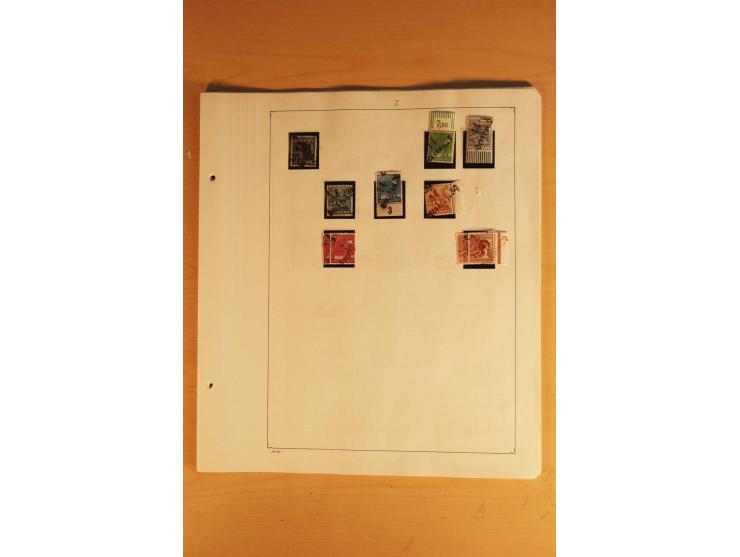 1945/49, vorwiegend postfrische Sammlung mit zahlreichen besseren Werten, spezialisiert zusammengetragen mit einer Vielzahl a