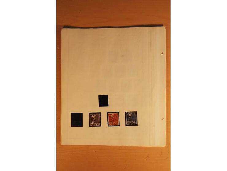 1945/49, vorwiegend postfrische Sammlung mit zahlreichen besseren Werten, spezialisiert zusammengetragen mit einer Vielzahl a