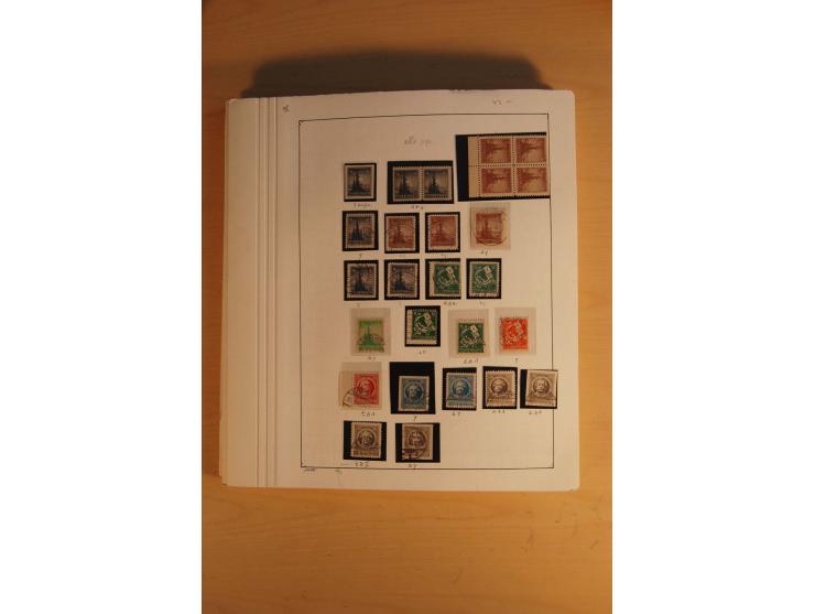 1945/49, sehr umfangreiche, ungebrauchte/postfrische und gestempelte Sammlung inkl. einiger Lokalausgaben mit vielen Farben, 