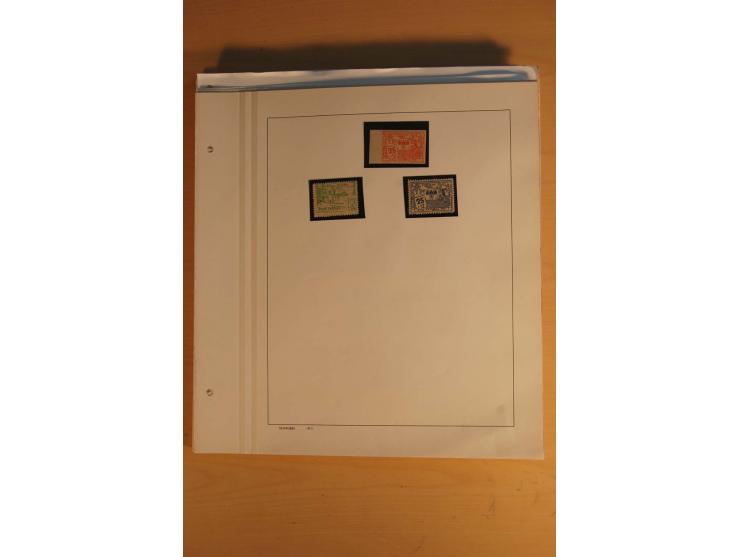 1945/49, sehr umfangreiche, ungebrauchte/postfrische und gestempelte Sammlung inkl. einiger Lokalausgaben mit vielen Farben, 
