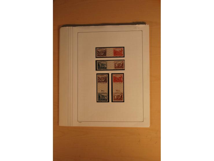 1945/49, sehr umfangreiche, ungebrauchte/postfrische und gestempelte Sammlung inkl. einiger Lokalausgaben mit vielen Farben, 