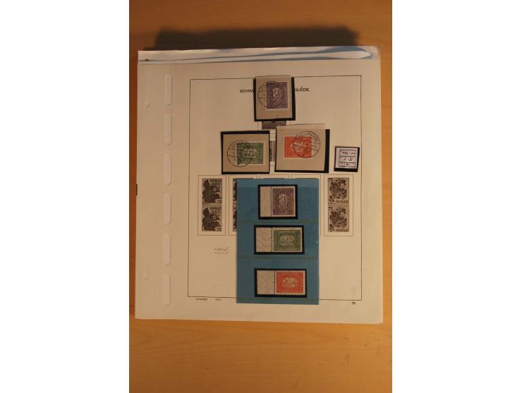 1945/49, sehr umfangreiche, ungebrauchte/postfrische und gestempelte Sammlung inkl. einiger Lokalausgaben mit vielen Farben, 