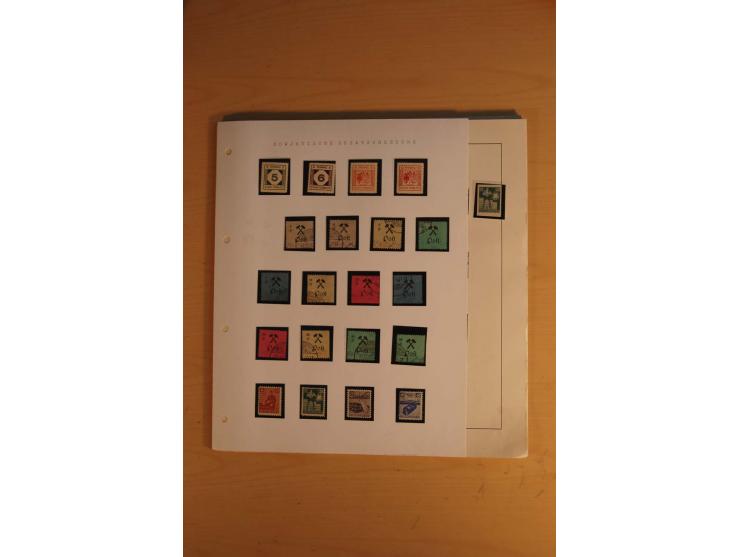 1945/49, sehr umfangreiche, ungebrauchte/postfrische und gestempelte Sammlung inkl. einiger Lokalausgaben mit vielen Farben, 