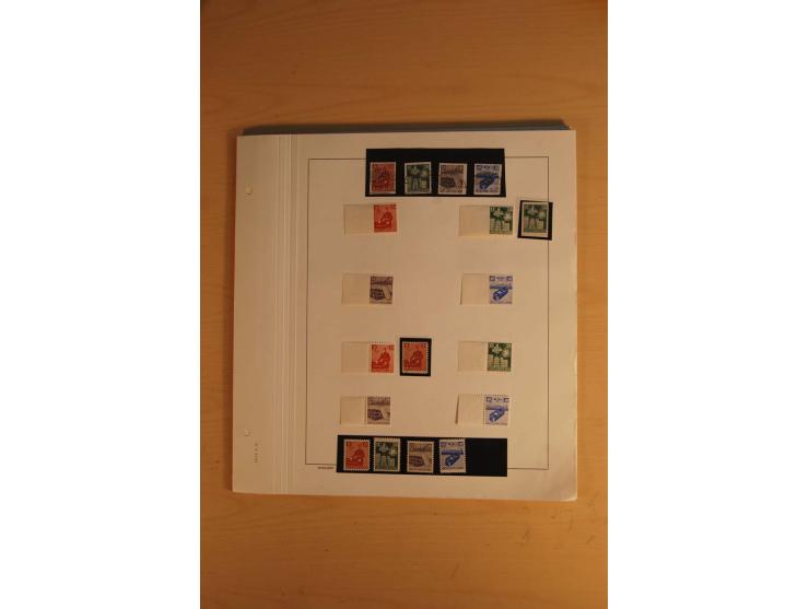1945/49, sehr umfangreiche, ungebrauchte/postfrische und gestempelte Sammlung inkl. einiger Lokalausgaben mit vielen Farben, 