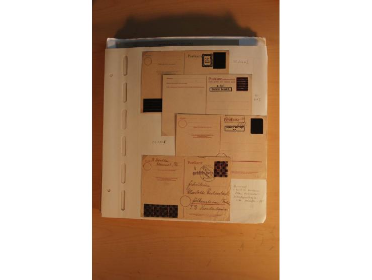 1945/49, sehr umfangreiche, ungebrauchte/postfrische und gestempelte Sammlung inkl. einiger Lokalausgaben mit vielen Farben, 