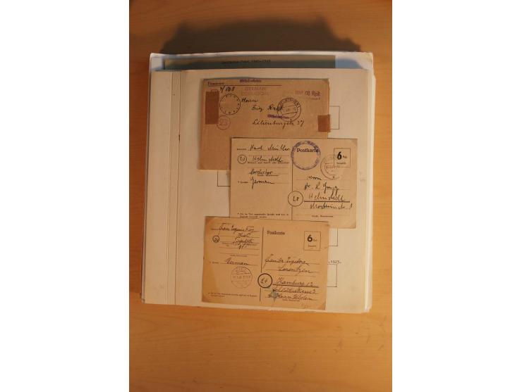 1945/49, sehr umfangreiche, ungebrauchte/postfrische und gestempelte Sammlung inkl. einiger Lokalausgaben mit vielen Farben, 