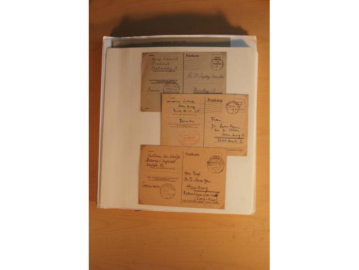 1945/49, sehr umfangreiche, ungebrauchte/postfrische und gestempelte Sammlung inkl. einiger Lokalausgaben mit vielen Farben, 