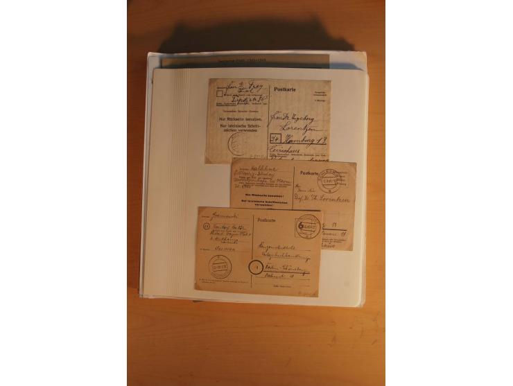 1945/49, sehr umfangreiche, ungebrauchte/postfrische und gestempelte Sammlung inkl. einiger Lokalausgaben mit vielen Farben, 