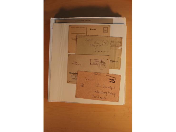 1945/49, sehr umfangreiche, ungebrauchte/postfrische und gestempelte Sammlung inkl. einiger Lokalausgaben mit vielen Farben, 