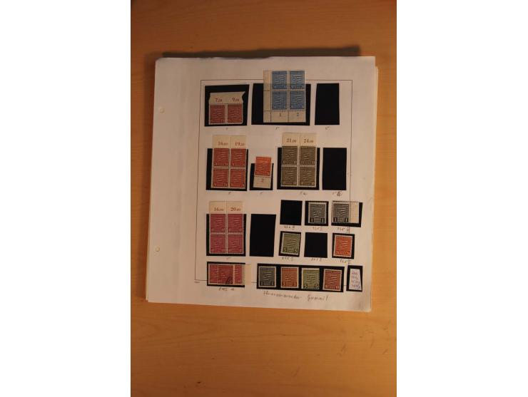 1945/49, sehr umfangreiche, ungebrauchte/postfrische und gestempelte Sammlung inkl. einiger Lokalausgaben mit vielen Farben, 