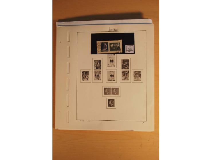 1945/49, sehr umfangreiche, ungebrauchte/postfrische und gestempelte Sammlung inkl. einiger Lokalausgaben mit vielen Farben, 