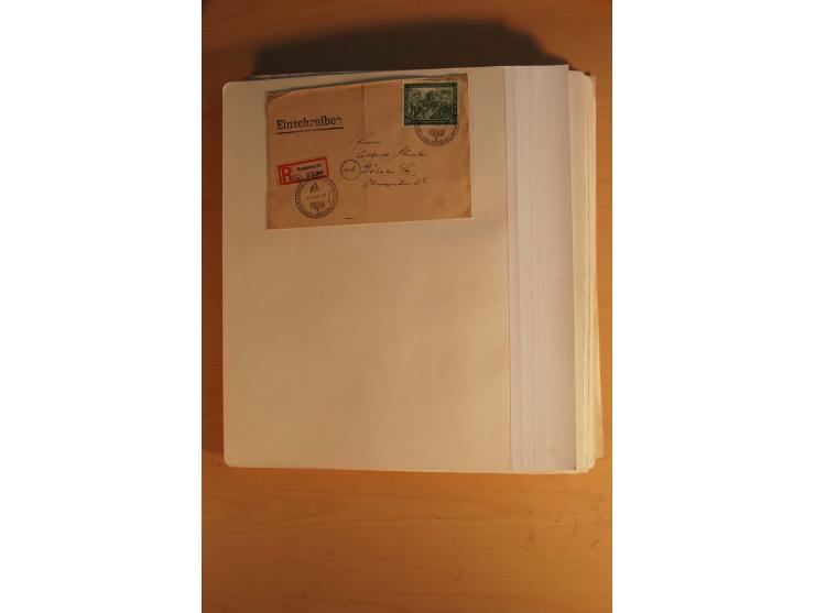 1945/49, sehr umfangreiche, ungebrauchte/postfrische und gestempelte Sammlung inkl. einiger Lokalausgaben mit vielen Farben, 