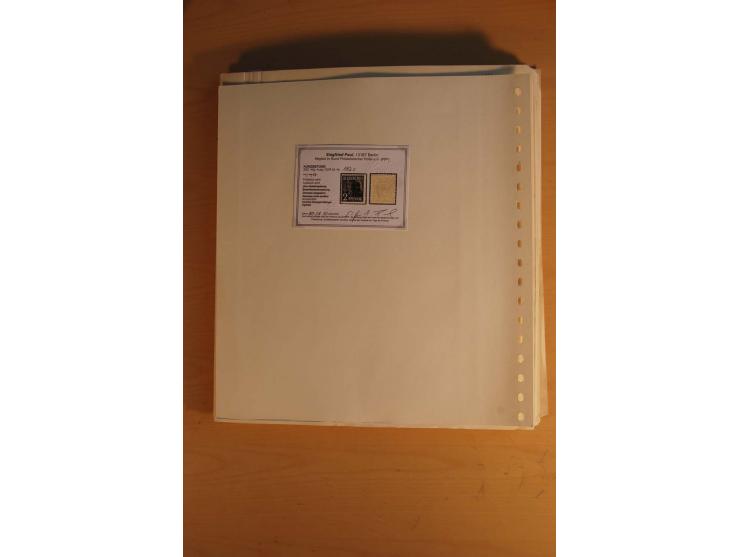 1945/49, sehr umfangreiche, ungebrauchte/postfrische und gestempelte Sammlung inkl. einiger Lokalausgaben mit vielen Farben, 