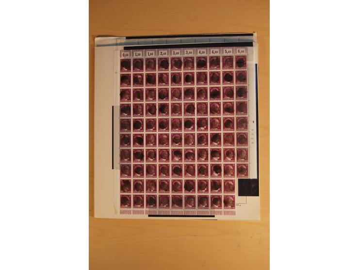 1945/49, sehr umfangreiche, ungebrauchte/postfrische und gestempelte Sammlung inkl. einiger Lokalausgaben mit vielen Farben, 