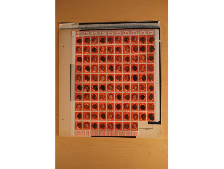 1945/49, sehr umfangreiche, ungebrauchte/postfrische und gestempelte Sammlung inkl. einiger Lokalausgaben mit vielen Farben, 