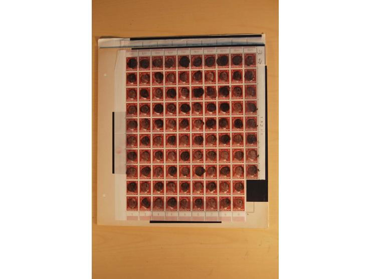 1945/49, sehr umfangreiche, ungebrauchte/postfrische und gestempelte Sammlung inkl. einiger Lokalausgaben mit vielen Farben, 