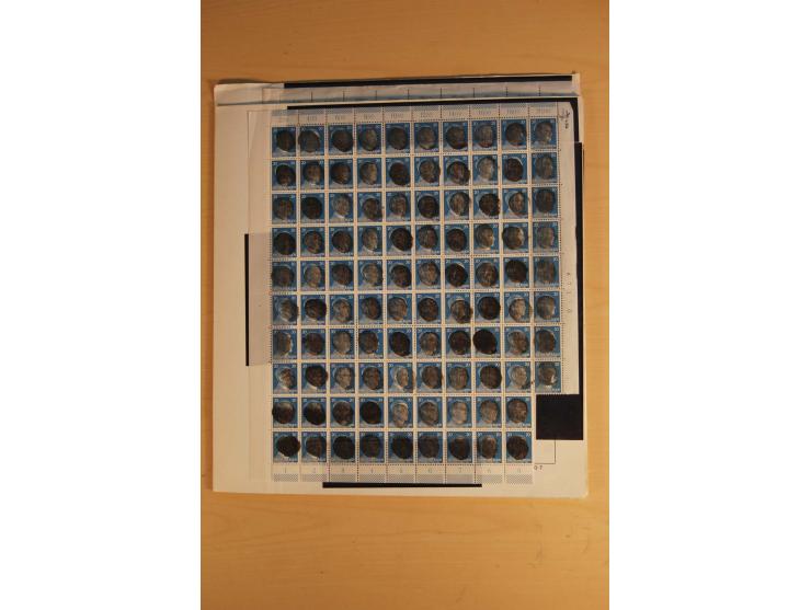1945/49, sehr umfangreiche, ungebrauchte/postfrische und gestempelte Sammlung inkl. einiger Lokalausgaben mit vielen Farben, 