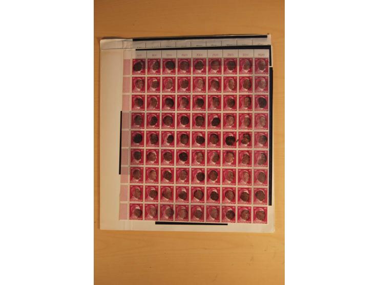 1945/49, sehr umfangreiche, ungebrauchte/postfrische und gestempelte Sammlung inkl. einiger Lokalausgaben mit vielen Farben, 