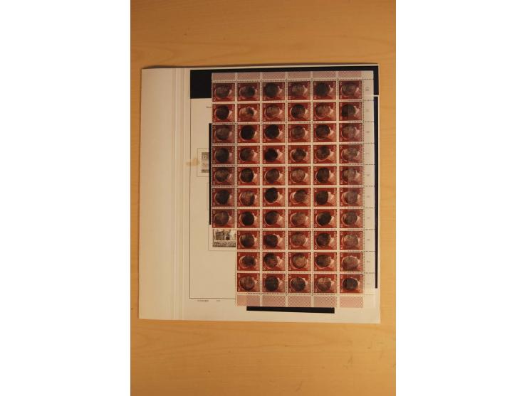 1945/49, sehr umfangreiche, ungebrauchte/postfrische und gestempelte Sammlung inkl. einiger Lokalausgaben mit vielen Farben, 
