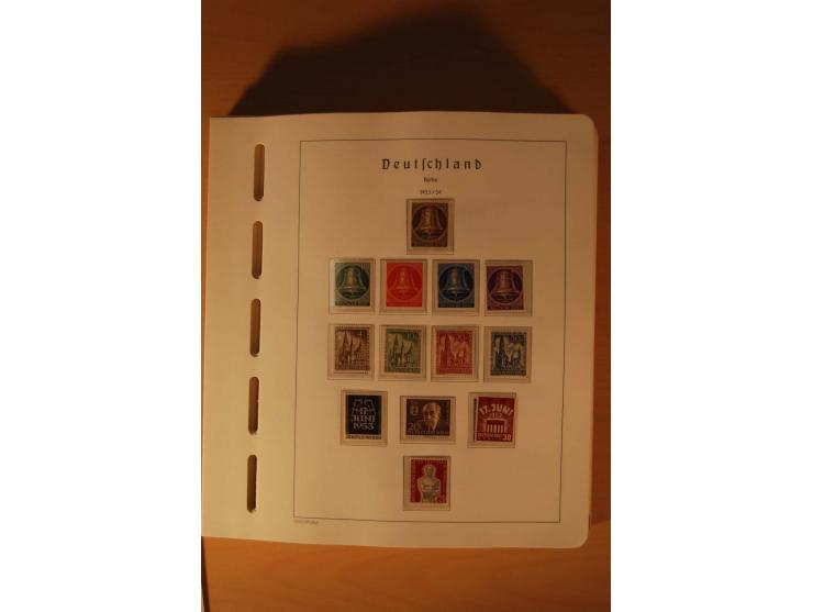 1948/85, postfrische und etwas ungebrauchte Sammlung, bis auf Mi.-Nr. 67 mit allen guten frühen Ausgaben