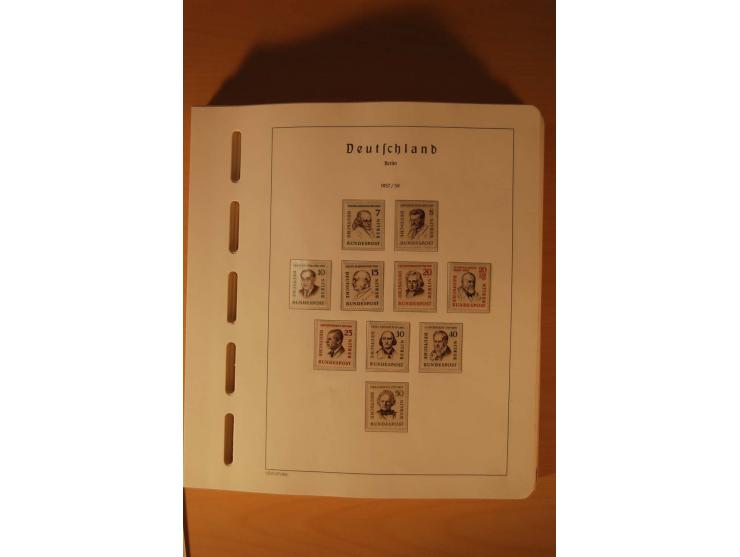 1948/85, postfrische und etwas ungebrauchte Sammlung, bis auf Mi.-Nr. 67 mit allen guten frühen Ausgaben