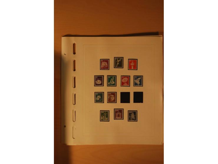 1948/85, postfrische und etwas ungebrauchte Sammlung, bis auf Mi.-Nr. 67 mit allen guten frühen Ausgaben