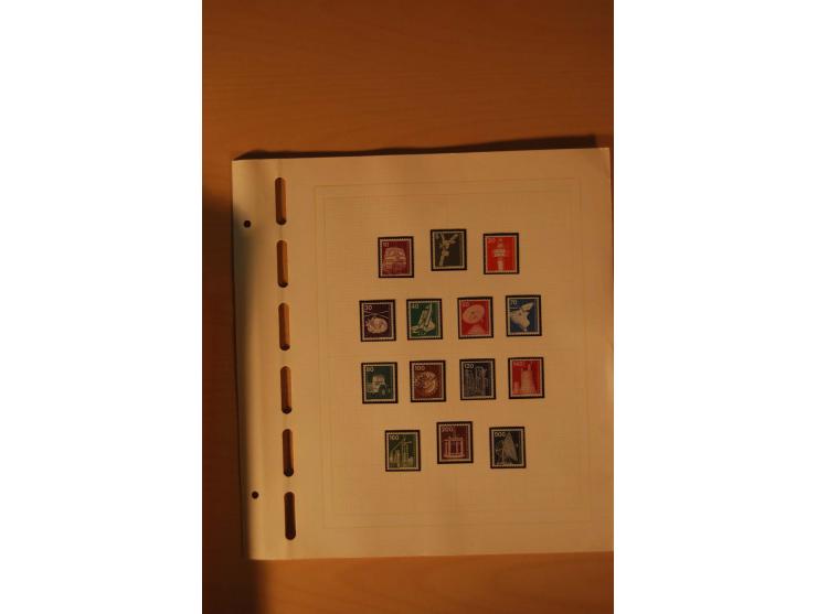 1948/85, postfrische und etwas ungebrauchte Sammlung, bis auf Mi.-Nr. 67 mit allen guten frühen Ausgaben