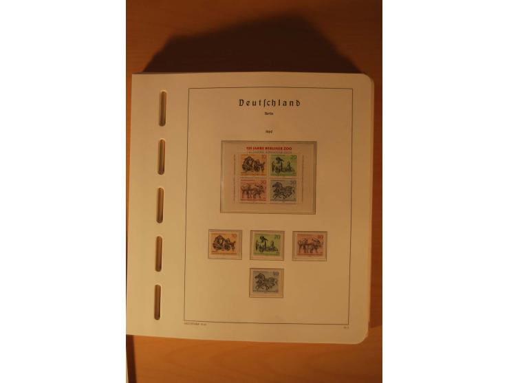 1948/85, postfrische und etwas ungebrauchte Sammlung, bis auf Mi.-Nr. 67 mit allen guten frühen Ausgaben