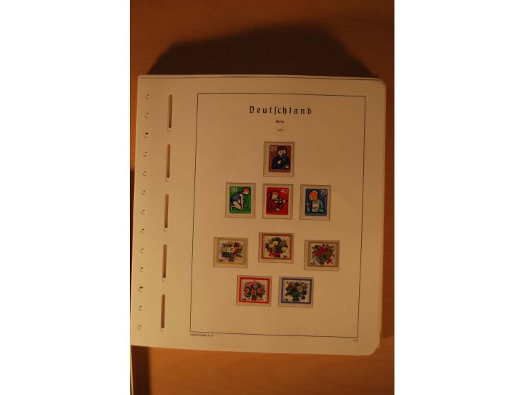 1948/85, postfrische und etwas ungebrauchte Sammlung, bis auf Mi.-Nr. 67 mit allen guten frühen Ausgaben