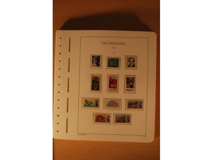 1948/85, postfrische und etwas ungebrauchte Sammlung, bis auf Mi.-Nr. 67 mit allen guten frühen Ausgaben