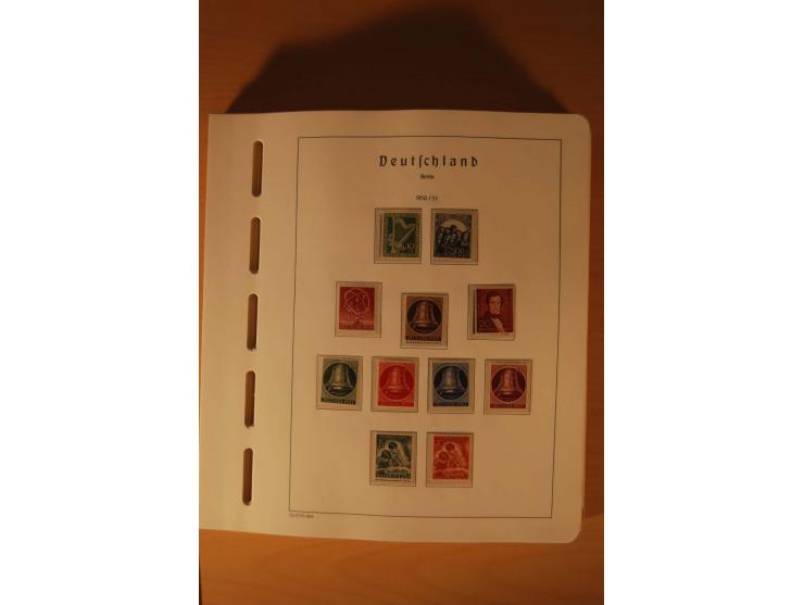 1948/85, postfrische und etwas ungebrauchte Sammlung, bis auf Mi.-Nr. 67 mit allen guten frühen Ausgaben