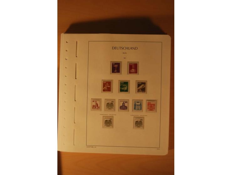 1948/85, postfrische und etwas ungebrauchte Sammlung, bis auf Mi.-Nr. 67 mit allen guten frühen Ausgaben