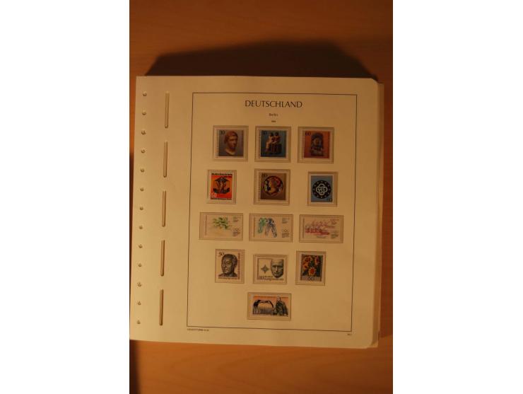 1948/85, postfrische und etwas ungebrauchte Sammlung, bis auf Mi.-Nr. 67 mit allen guten frühen Ausgaben