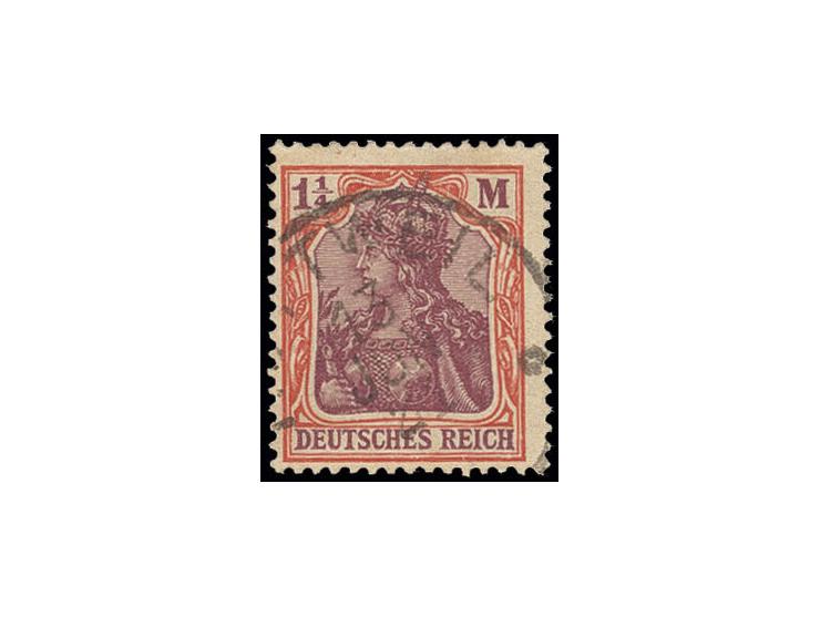 1¼ M. mit Vierpaß-Wz. und Stempel "ROTTWEIL", Pracht (Mi. 1.300,-)