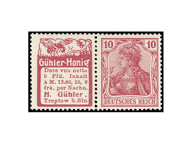 "Gühler-Honig"+10 Pfg., postfrisch, Kabinett (Mi. 1.250,-)