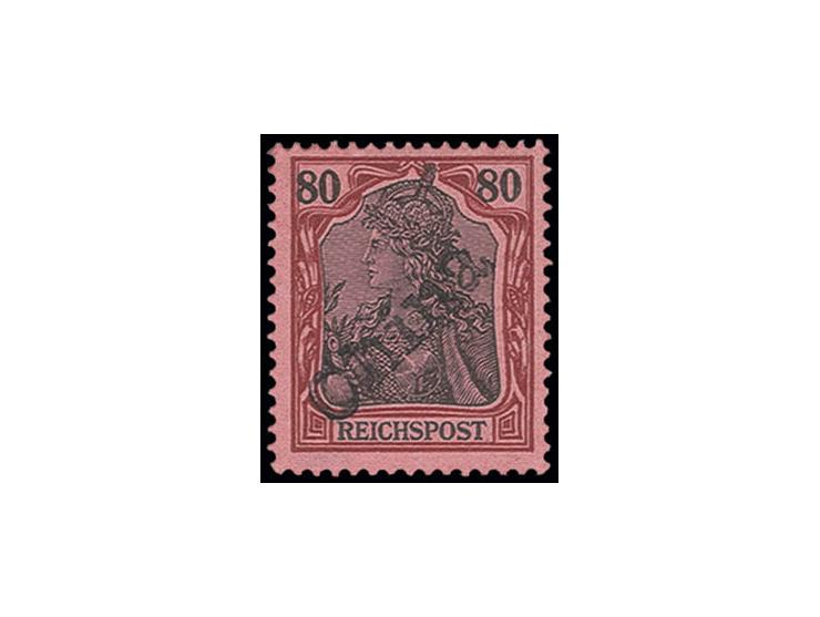  80 Pfg., sauber ungebraucht, Kabinett, sign. Thier und Fotoattest Jakubek