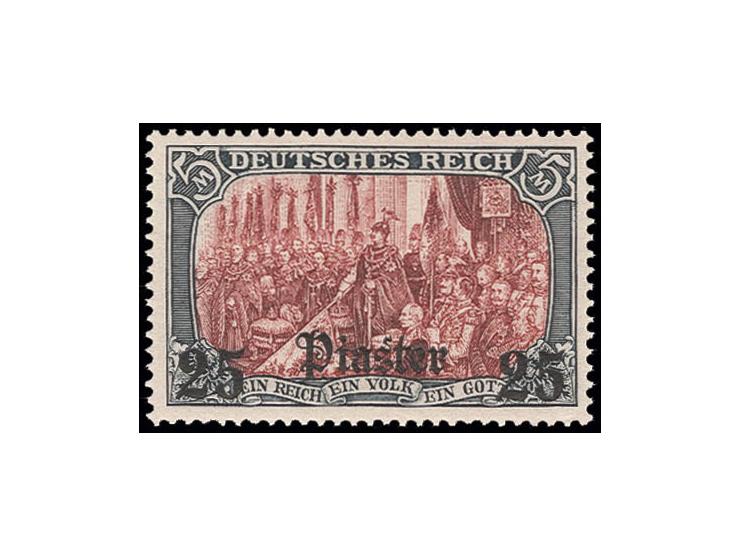 1905, 25 Pia., postfrisch, Kabinett