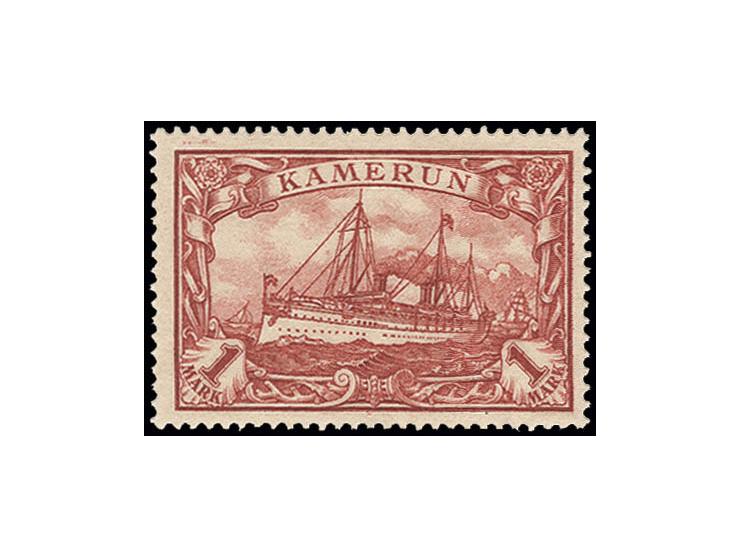 1 M. Kriegsdruck mit Zähnung A, postfrisch, Kabinett, unsigniert mit Kurzbefund R. Steuer BPP (Mi. 350,-)