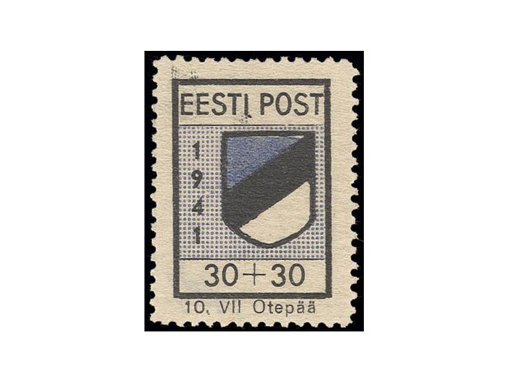  30 K. Type I, postfrisch, Kabinett, Fotoattest Löbbering BPP