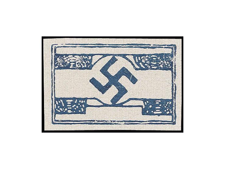 1944, Probedruck ungezähnt ohne Inschriften und Wertziffer, ohne Gummi wie verausgabt, Kabinett, sign. Keiler und Fotoattest 