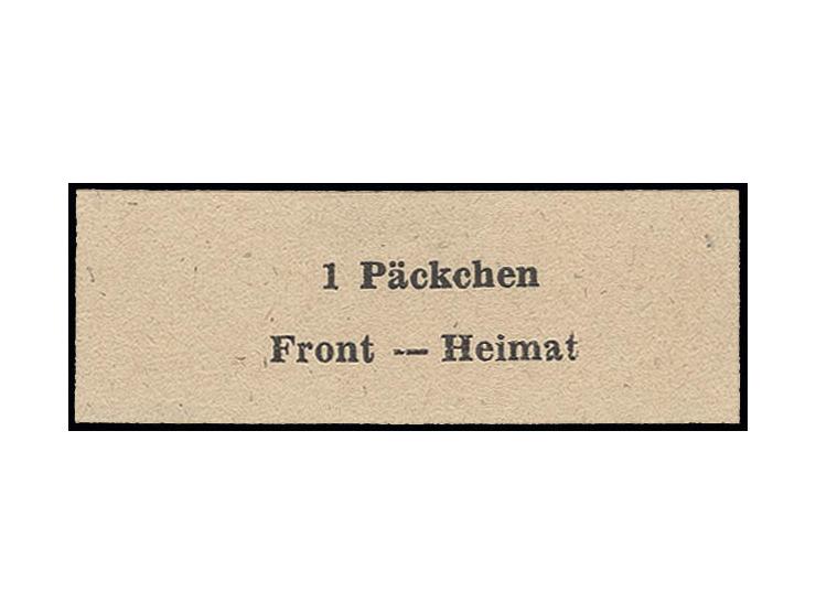 1943, Kuban-Päckchenmarke, Type I, ungebraucht ohne Gummi wie verausgabt, Kabinett, sign. Pickenpack und Fotattest Müller BPP