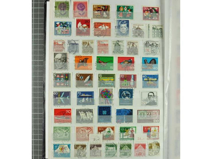 1949/2000 postfrische, ungebrauchte und gestempelte Partie, dabei Posthorn postfrisch sign. Schlegel BPP sowie einmal ungebra
