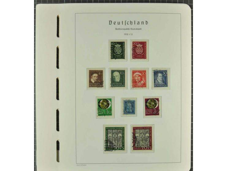 1949/2000 postfrische, ungebrauchte und gestempelte Partie, dabei Posthorn postfrisch sign. Schlegel BPP sowie einmal ungebra