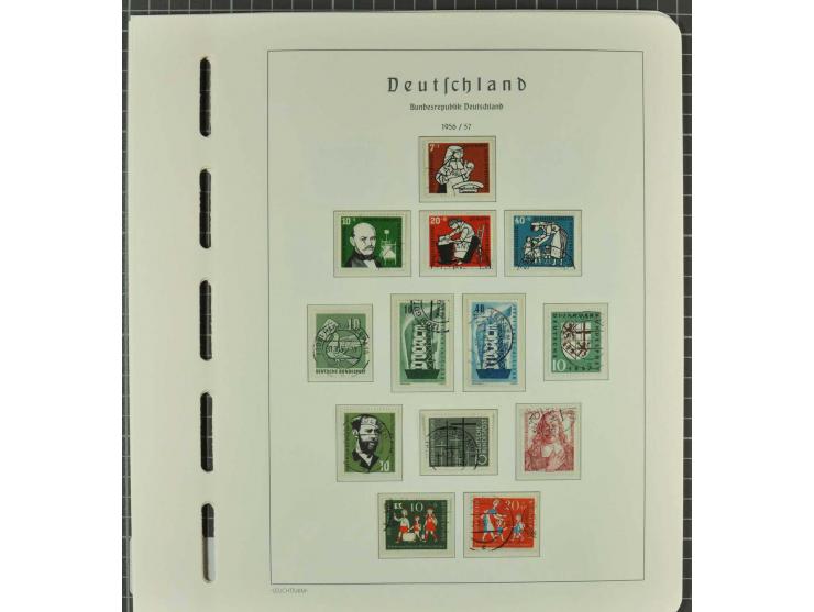 1949/2000 postfrische, ungebrauchte und gestempelte Partie, dabei Posthorn postfrisch sign. Schlegel BPP sowie einmal ungebra