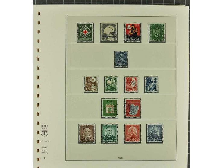 1949/2000 postfrische, ungebrauchte und gestempelte Partie, dabei Posthorn postfrisch sign. Schlegel BPP sowie einmal ungebra