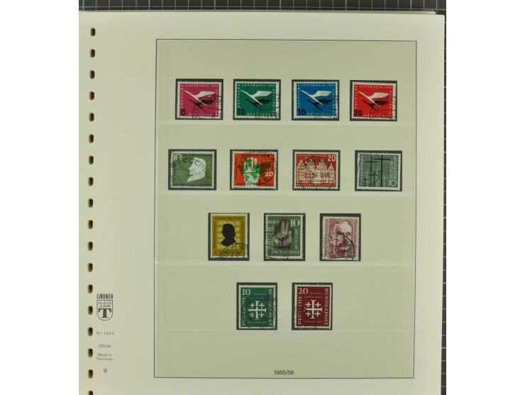 1949/2000 postfrische, ungebrauchte und gestempelte Partie, dabei Posthorn postfrisch sign. Schlegel BPP sowie einmal ungebra